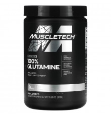MuscleTech, Platinum 100% Glutamine, Unflavored, 5 g, 10.58 oz (300 g)