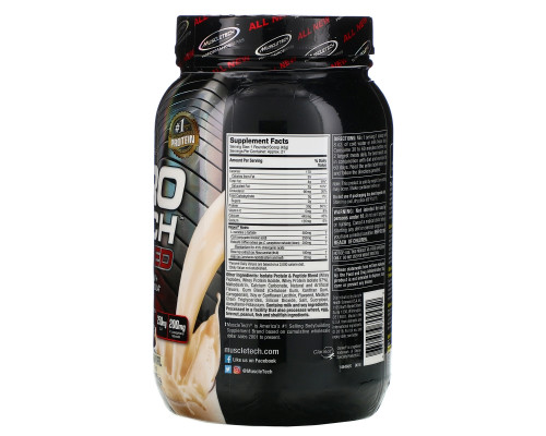 Muscletech, Ripped, Ultimate Protein + Weight Loss Formula, French Vanilla Swirl, 2.00 lbs (907 g) Muscletech, Ripped, Ultimate Protein + Weight Loss Formula, French Vanilla Swirl, 2.00 lbs (907 g)