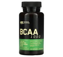 Optimum Nutrition, BCAA 1000 Caps, Mega-Size, 1 g, 60 Capsules