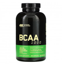 Optimum Nutrition, BCAA 1000, 500 mg, 400 Capsules