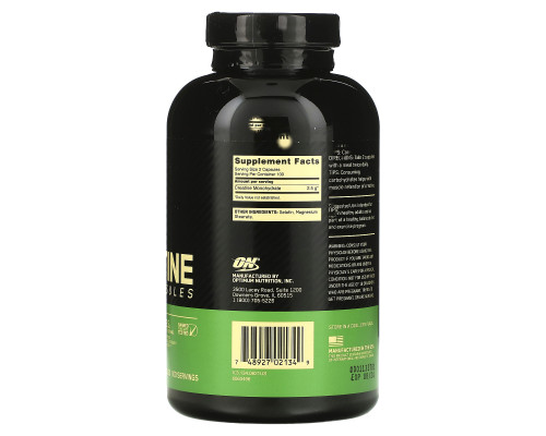 Optimum Nutrition, микронизированный креатин в капсулах, 2,5 г, 200 капсул Optimum Nutrition, микронизированный креатин в капсулах, 2,5 г, 200 капсул