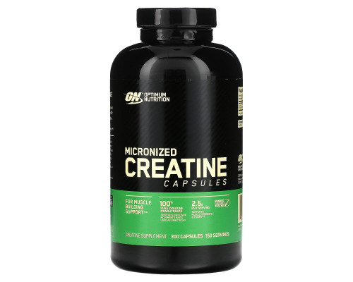 Optimum Nutrition, Микронизированный креатин`` 300 капсул Optimum Nutrition, Микронизированный креатин`` 300 капсул