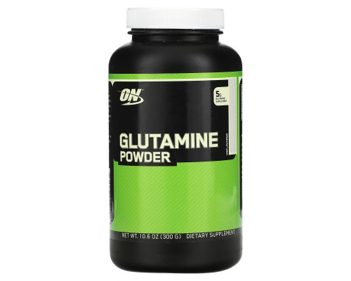 Optimum Nutrition, Глутамин в форме порошка, без ароматизаторов, 10,6 унц. (300 г) Optimum Nutrition, Глутамин в форме порошка, без ароматизаторов, 10,6 унц. (300 г)