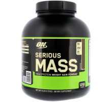Optimum Nutrition Serious MassHigh Protein Gain Powder Chocolate 6 lbs (2.72 kg)