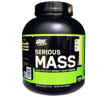 Optimum Nutrition Serious Mass High Protein Weight Gain Powder Vanilla 6 lb (2.72 kg)