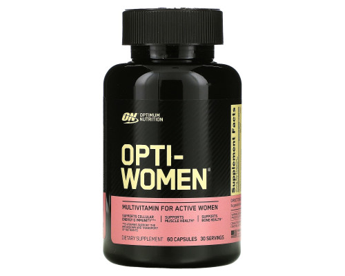 Optimum Nutrition, Opti-Women, Nutrient Optimization System, 60 Capsules Optimum Nutrition, Opti-Women, Nutrient Optimization System, 60 Capsules