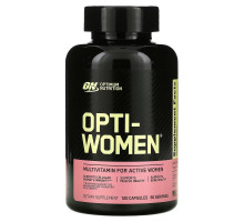 Optimum Nutrition, Opti-Women, Система оптимизации питательных веществ, 120 капсул