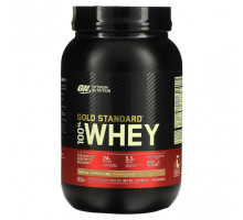 Сывороточный протеин Optimum Nutrition, Gold Standard, 100% сыворотка, со вкусом мокка и капучино, 909 г (2 фунта)