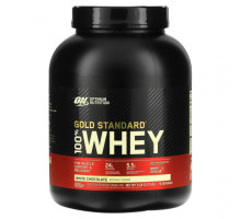 Сывороточный протеин Optimum Nutrition, Gold Standard, 100% сыворотка, белый шоколад, 2,27 кг (5 фунтов)