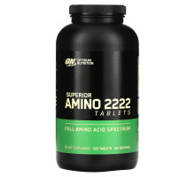 Optimum Nutrition, Superior Amino 2222 Tabs, 320 таблеток
