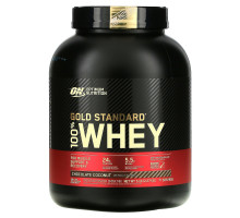Optimum Nutrition, Золотой Стандарт, 100% Сывороточный Протеин, Шоколадный Кокос , 5 фунтов (2.27 кг)