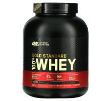 Optimum Nutrition, Золотой Стандарт, 100% Сывороточный Протеин, Кофе, 5 фунтов(2.27 кг)