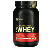 Сывороточный протеин Optimum Nutrition, Gold Standard 100% Whey, протеиновая сыворотка со вкусом мороженого, 907 г (2 фунта)