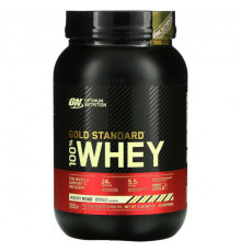 Сывороточный протеин Optimum Nutrition, Gold Standard 100% Whey, протеиновая сыворотка со вкусом мороженого, 907 г (2 фунта)