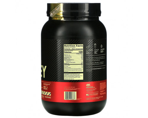 Сывороточный протеин Optimum Nutrition, Gold Standard 100% Whey, протеиновая сыворотка со вкусом мороженого, 907 г (2 фунта) Сывороточный протеин Optimum Nutrition, Gold Standard 100% Whey, протеиновая сыворотка со вкусом мороженого, 907 г (2 фунта)