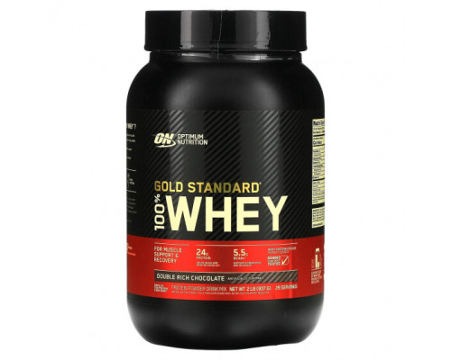 Сывороточный протеин Optimum Nutrition, Gold Standard 100% Whey, сыворотка с насыщенным шоколадным вкусом, 907 г (2 фунта) Сывороточный протеин Optimum Nutrition, Gold Standard 100% Whey, сыворотка с насыщенным шоколадным вкусом, 907 г (2 фунта)