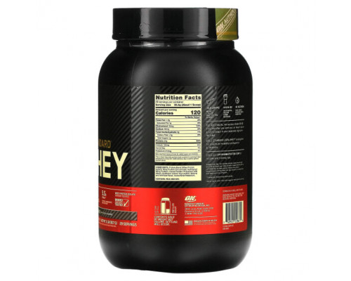 Сывороточный протеин Optimum Nutrition, Gold Standard 100% Whey, сыворотка с насыщенным шоколадным вкусом, 907 г (2 фунта) Сывороточный протеин Optimum Nutrition, Gold Standard 100% Whey, сыворотка с насыщенным шоколадным вкусом, 907 г (2 фунта)