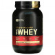 Сывороточный протеин Optimum Nutrition, Gold Standard 100% Whey, сыворотка, ванильное мороженое, 907 кг (2 фунта)