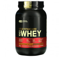 Сывороточный протеин Optimum Nutrition, Gold Standard 100% Whey, шоколадно-арахисовая паста, 907 г (2 фунта)