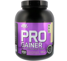 Optimum Nutrition PRO Гейнер С Высоким содержанием Протеина Гейнер с ванильным кремом 5.09 фунтов (2.31 кг)