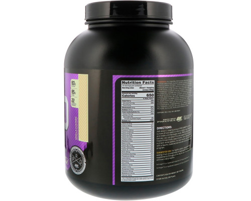 Optimum Nutrition PRO Гейнер С Высоким содержанием Протеина Гейнер с ванильным кремом 5.09 фунтов (2.31 кг) Optimum Nutrition PRO Гейнер С Высоким содержанием Протеина Гейнер с ванильным кремом 5.09 фунтов (2.31 кг)