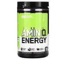 Optimum Nutrition, ESSENTIAL AMIN.O. ENERGY, Green Apple, 9.5 oz (270 g)
