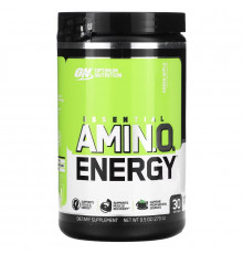 Optimum Nutrition, ESSENTIAL AMIN.O. ENERGY, Green Apple, 9.5 oz (270 g)
