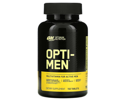 Optimum Nutrition, Opti-Men, 150 Tablets Optimum Nutrition, Opti-Men, 150 Tablets