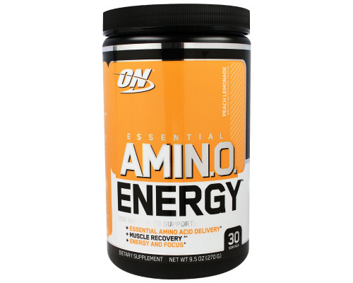 Optimum Nutrition, Незаменимые Аминокислоты Для Энергии, Персиковый Лимонад, 9.5 унции (270 г) Optimum Nutrition, Незаменимые Аминокислоты Для Энергии, Персиковый Лимонад, 9.5 унции (270 г)
