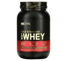 Сывороточный протеин Optimum Nutrition, Gold Standard, 100% сыворотка, со вкусом фундука в шоколаде, 907 г (2 фунта)