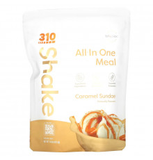 310 Nutrition, All-In-One Meal Shake, Caramel Sundae , 14.4 oz (407.4 g)