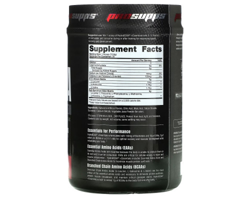 ProSupps, Hydro BCAA +Essentials, Watermelon, 14.6 oz (414 g) ProSupps, Hydro BCAA +Essentials, Watermelon, 14.6 oz (414 g)