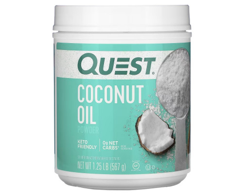 Quest Nutrition, порошок из кокосового масла, 567 г (1,25 фунта) Quest Nutrition, порошок из кокосового масла, 567 г (1,25 фунта)