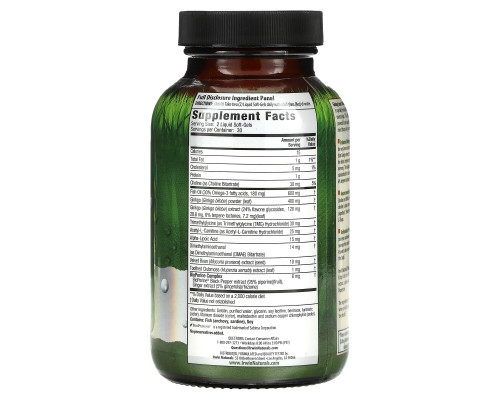 Irwin Naturals Ginkgo Smart максимальная концетрация и память 60 жидких капсул Irwin Naturals Ginkgo Smart максимальная концетрация и память 60 жидких капсул