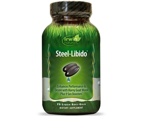 Irwin Naturals Steel Libido 75 жидких желатиновых капсул Irwin Naturals Steel Libido 75 жидких желатиновых капсул