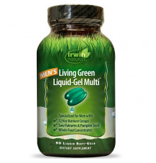Irwin Naturals Гель Living Green Liquid Multi 90 жидких капсул