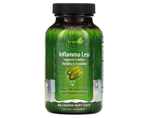 Irwin Naturals Inflamma-Less 80 гелевых капсул Irwin Naturals Inflamma-Less 80 гелевых капсул