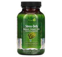Irwin Naturals Stress-Defy 84 жидких желатиновых капсул