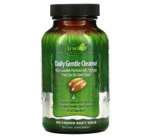 Irwin Naturals Daily Gentle Cleanse 60 Liquid Soft-Gels