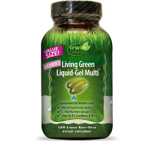Irwin Naturals Зеленые мульти формулы для женщин гелевые капсулы 120 жидких гелевых капсул