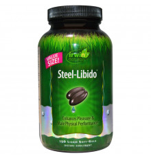 Irwin Naturals Steel-Libido 150 жидкостных желатиновых капсул