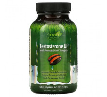 Мужское здоровье Irwin Naturals, Testosterone UP, 60 жидкостных желатиновых капсул