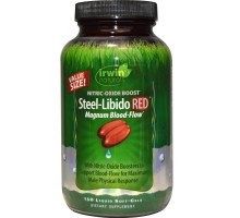 Irwin Naturals Steel-Libido RED Max-Blood Flow 150 Liquid Soft-Gels