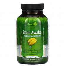 Irwin Naturals Brain Awake 60 жидких гелевых капсул