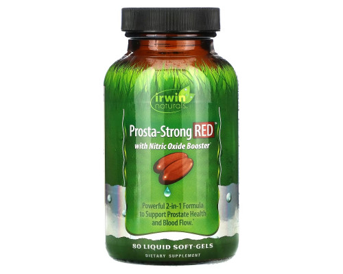 Irwin Naturals, Prosta-Strong RED, 80 Liquid Soft-Gels Irwin Naturals, Prosta-Strong RED, 80 Liquid Soft-Gels