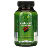 Мужское здоровье Steel-Libido, Peak Testosterone, 75 Liquid Soft-Gels