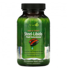Мужское здоровье Steel-Libido, Peak Testosterone, 75 Liquid Soft-Gels