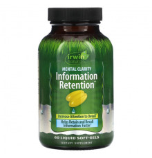Улучшение памяти и работы мозга Irwin Naturals, 