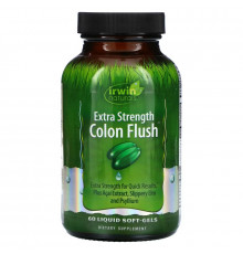 Irwin Naturals, Colon Flush, Extra Strength, 60 Liquid Soft-Gels