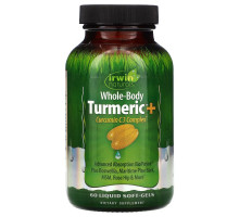 Irwin Naturals, Whole-Body Turmeric Extra, 60 Liquid Soft-Gels